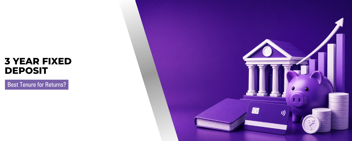 Why Choose a 3 Year Fixed Deposit for Medium Term Financial Goals?